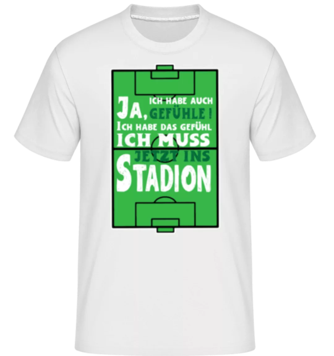 Ich Muss Jetzt Ins Stadion · Shirtinator Männer T-Shirt günstig online kaufen