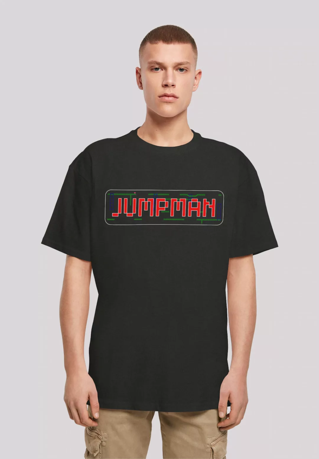 F4NT4STIC T-Shirt "Jumpman C64 Retro Gaming SEVENSQUARED", Print günstig online kaufen