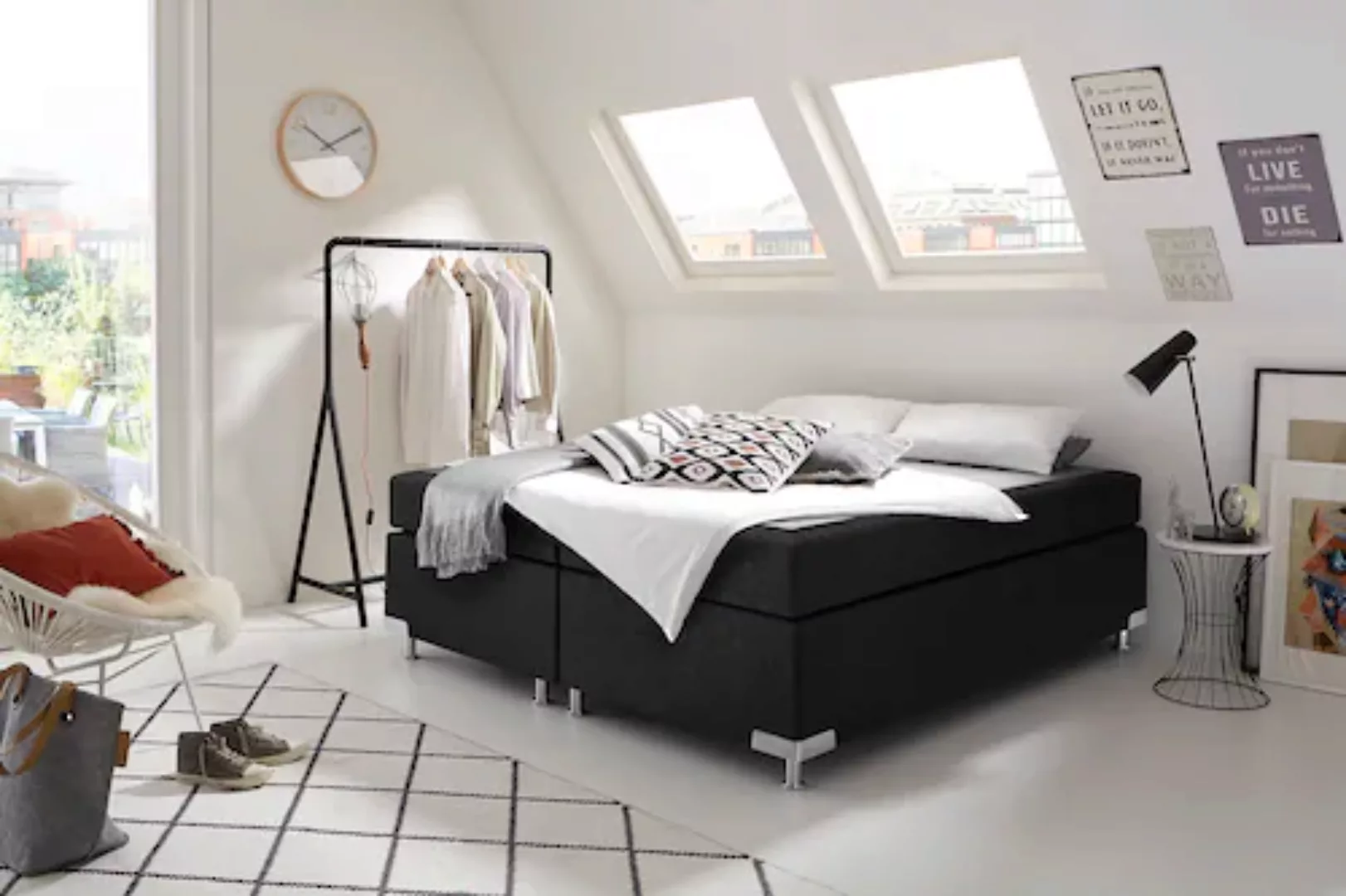 Westfalia Schlafkomfort Boxspringbett "Holland" günstig online kaufen