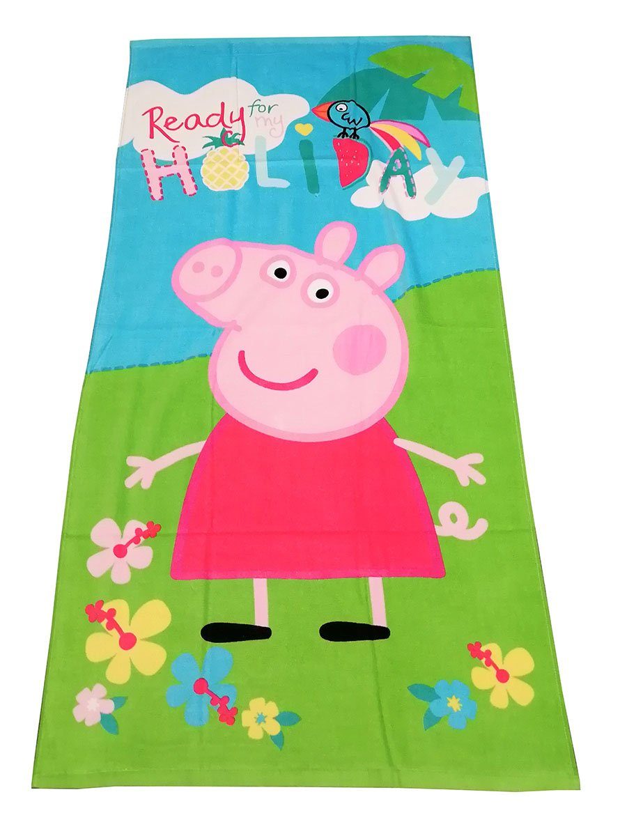 Jerry Fabrics Badetuch Peppa Pig Handtuch günstig online kaufen