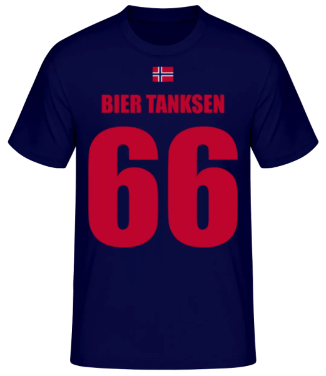 Norwegen Fußball Trikot Bier Tanksen · Männer Basic T-Shirt günstig online kaufen