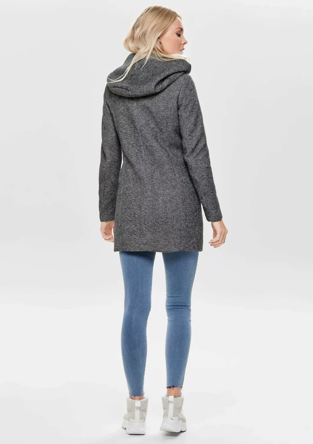 ONLY Kurzmantel ONLSEDONA LIGHT COAT OTW NOOS verdeckte Knopfleiste günstig online kaufen