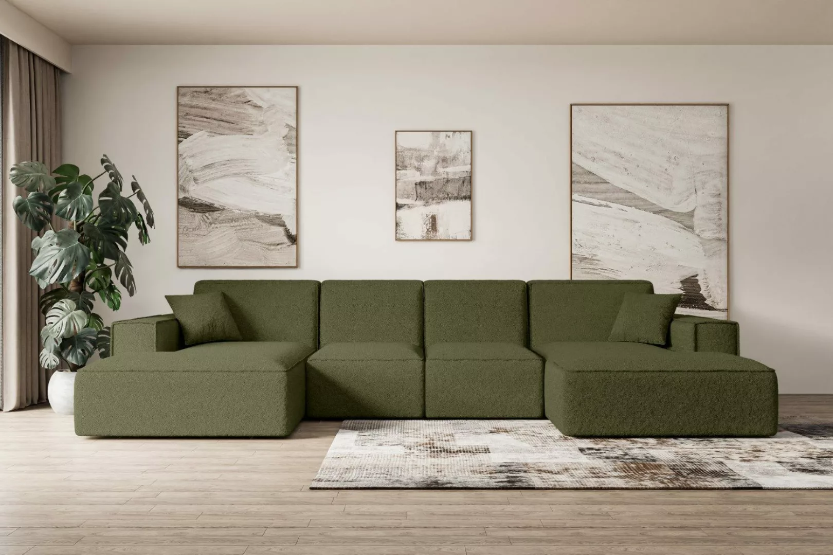 ALTDECOR Wohnlandschaft SIERRA-U, Sofa Praktische Bequeme günstig online kaufen