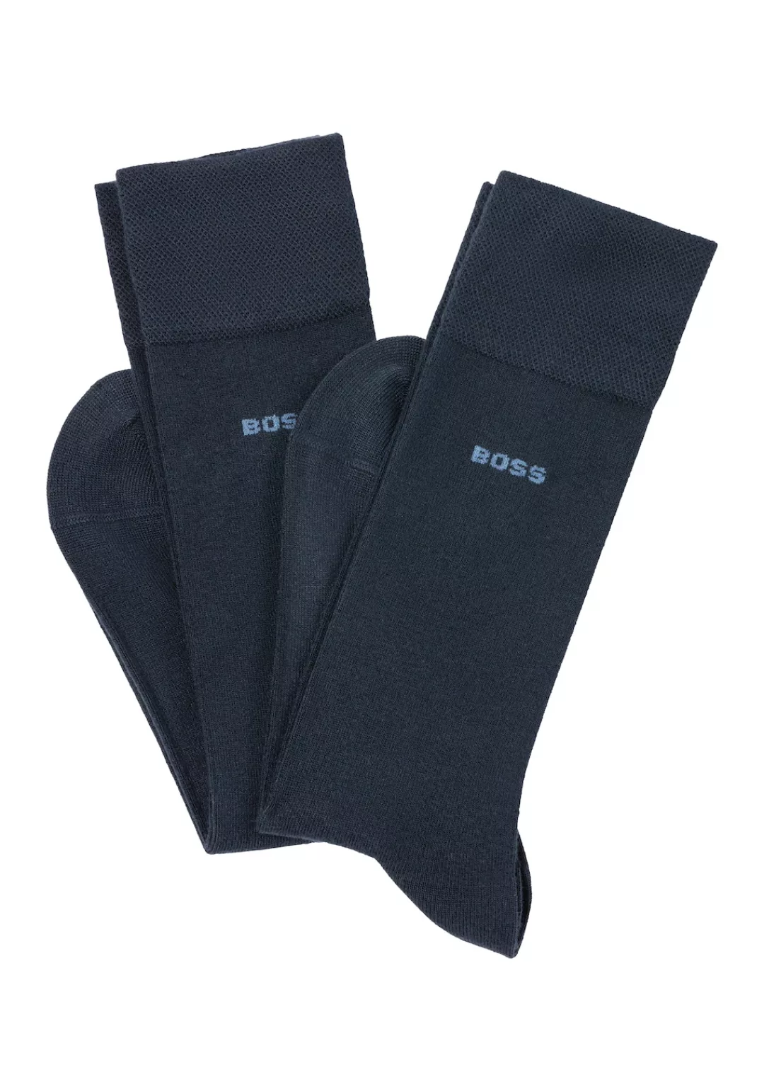 BOSS Businesssocken "2P RS Bamboo 1027", (Packung, 2 Paar), mit Strickbündc günstig online kaufen