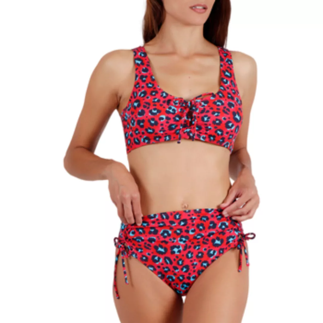 Admas  Bikini 2-teiliges vorgeformtes Bikini-Set Hot Skin rot günstig online kaufen