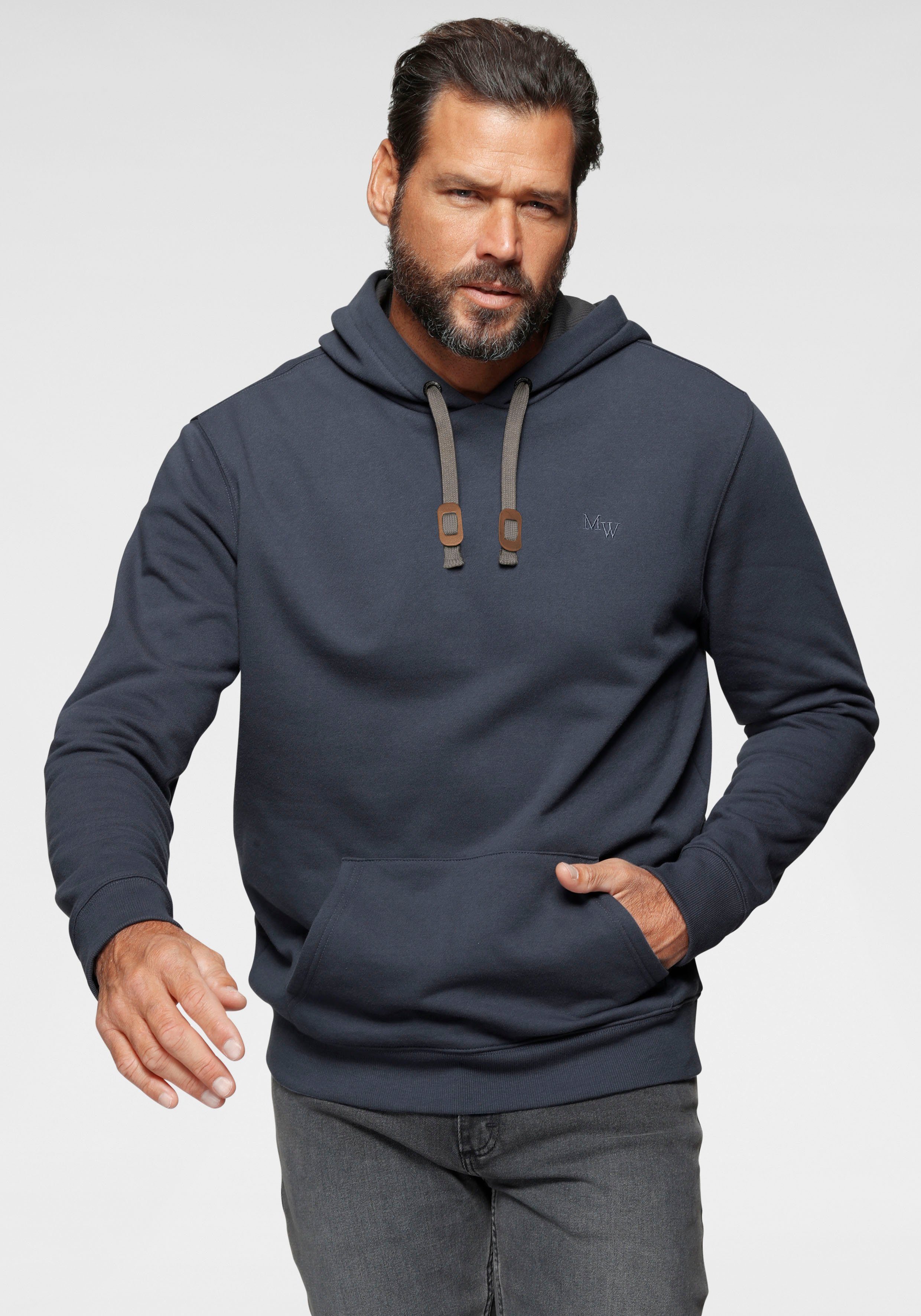 Man's World Kapuzensweatshirt lange Ärmel, lockere günstig online kaufen