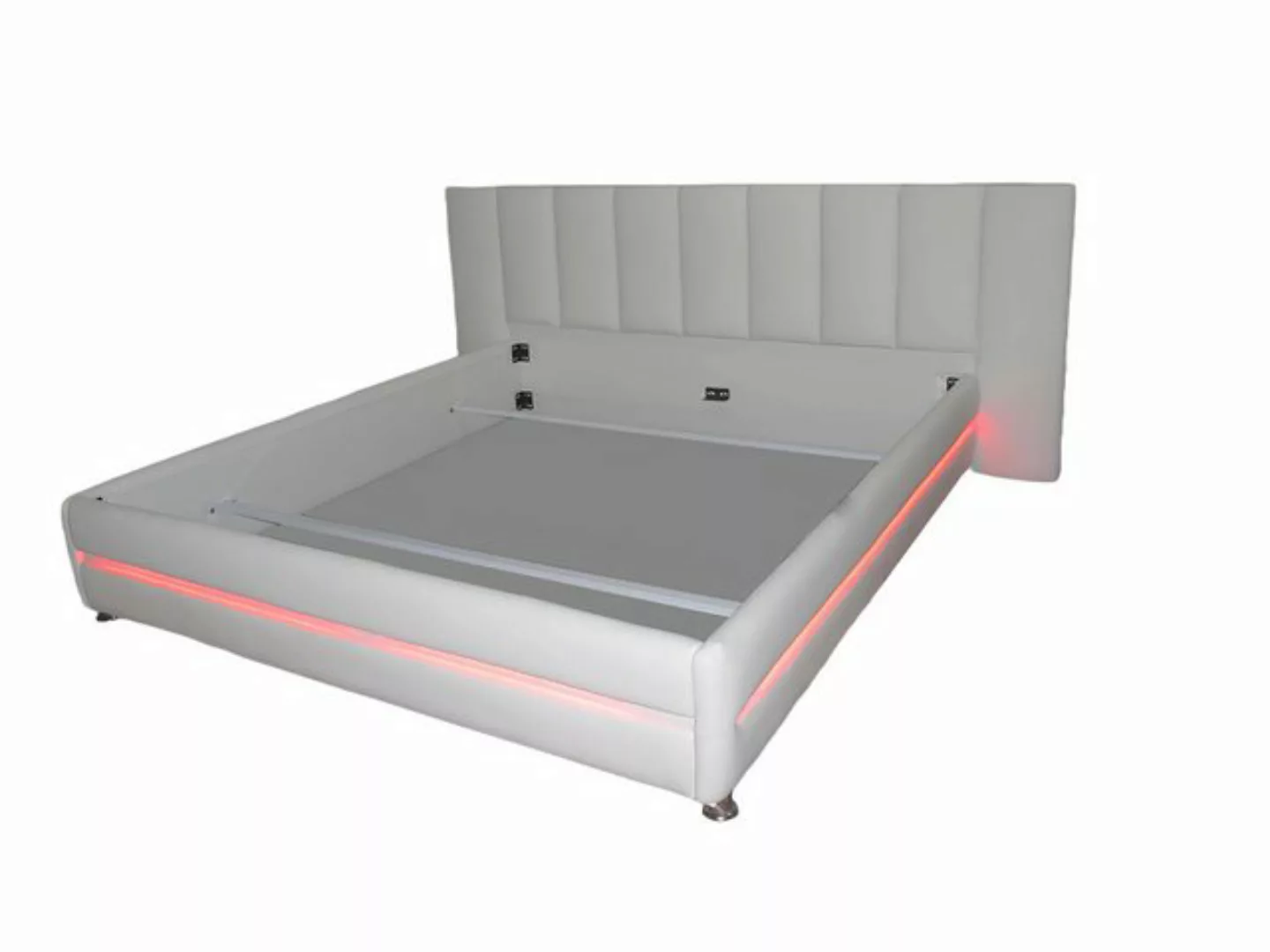 Xlmoebel Bett Doppelbett aus luxuriösem Leder-Design für moderne Hotel-Schl günstig online kaufen