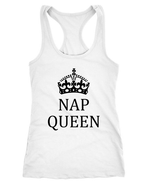 MoonWorks Tanktop Damen Tanktop NAP Queen Crown Racerback Moonworks® günstig online kaufen