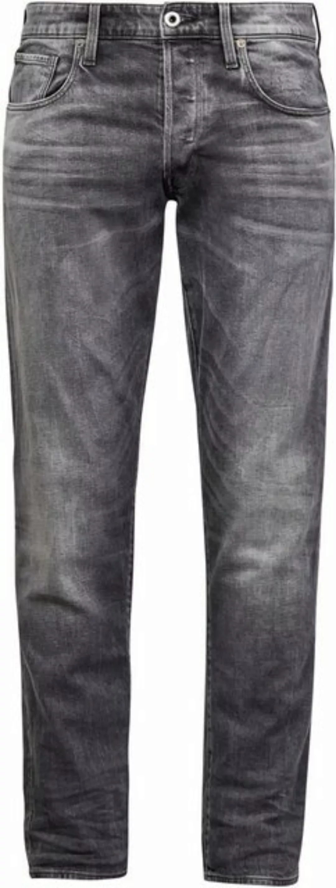 G-Star Herren Jeans 3301 REGULAR TAPERED - Tapered Fit - Grau - Faded Bulli günstig online kaufen