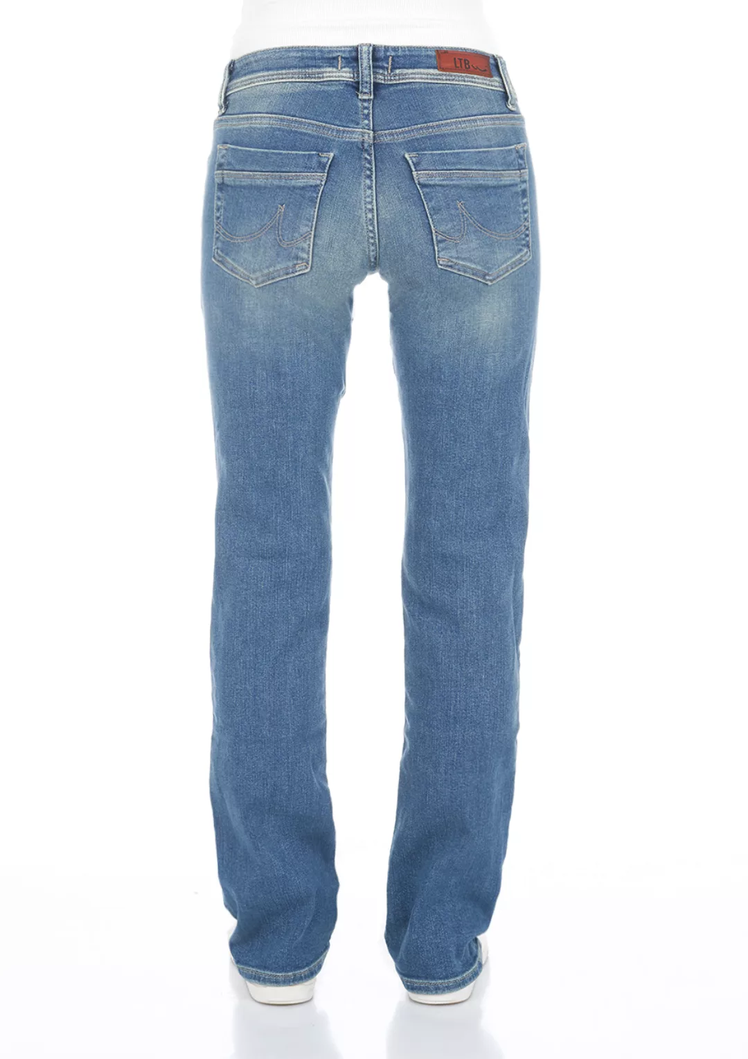 LTB Damen Jeans Valerie Bootcut - Blau - Mandy Wash günstig online kaufen