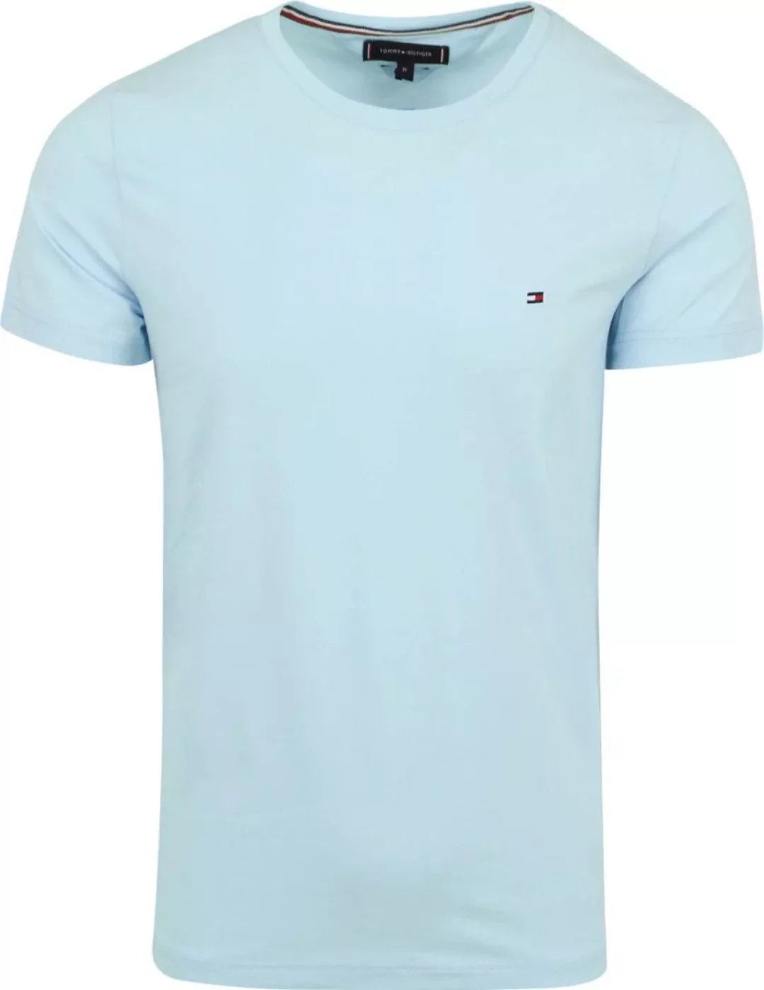 Tommy Hilfiger Logo T-shirt Hellblau - Größe S günstig online kaufen