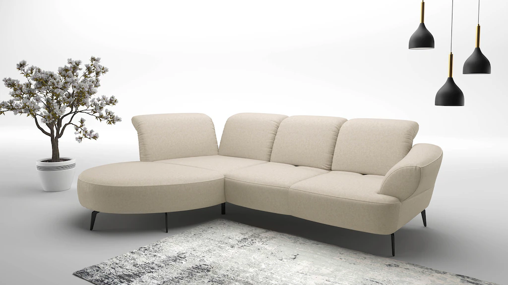 sit&more Ecksofa "Dance, L-Form, inkl. Sitztiefenverstellung", inkl. Click& günstig online kaufen