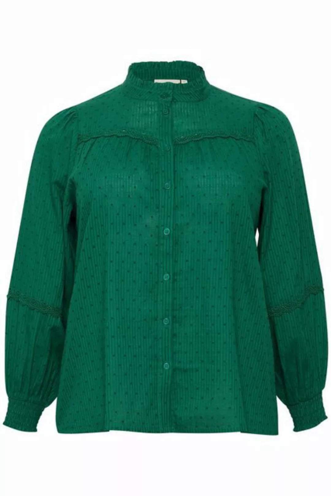 KAFFE Curve Langarmhemd Langarm - Hemd KCsilla Große Größen günstig online kaufen