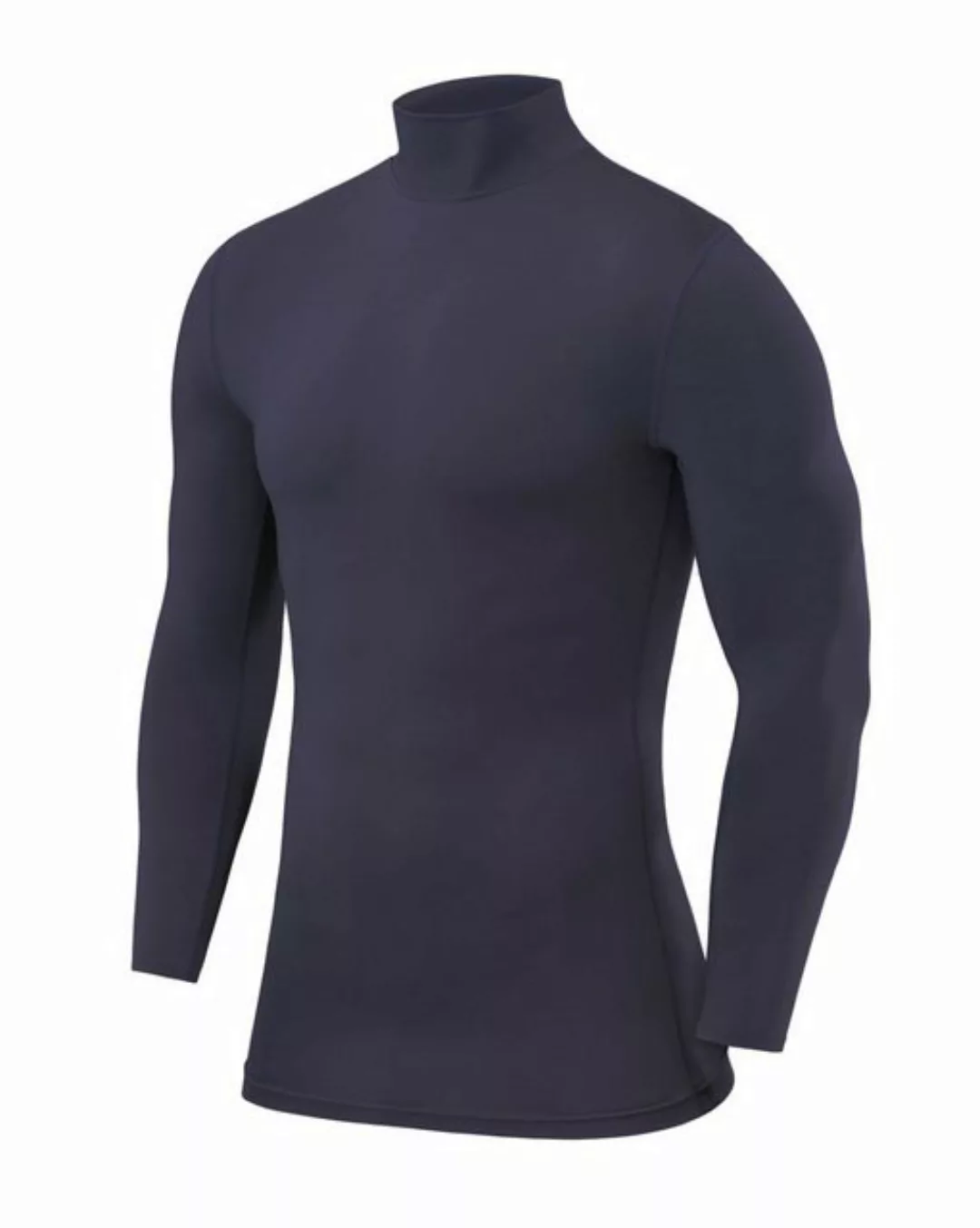 POWERLAYER Langarmshirt PowerLayer Herren Kompressionsoberteil Langarm Mock günstig online kaufen