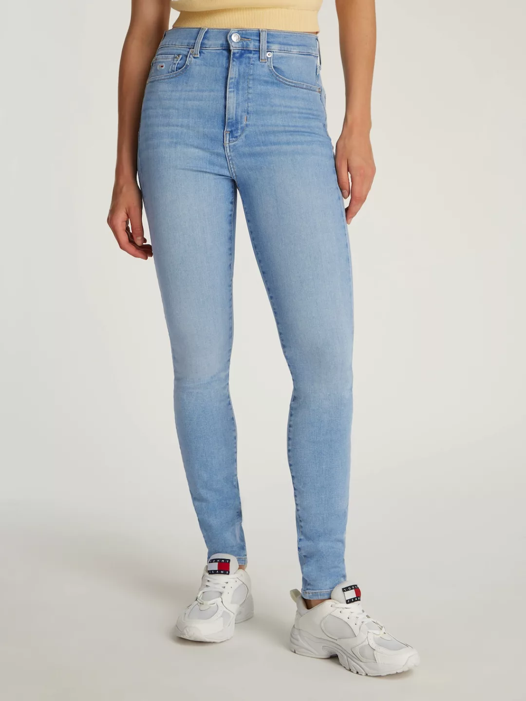 Tommy Jeans Skinny-fit-Jeans SYLVIA HGH SKN DH1282 mit Logo-Badge günstig online kaufen