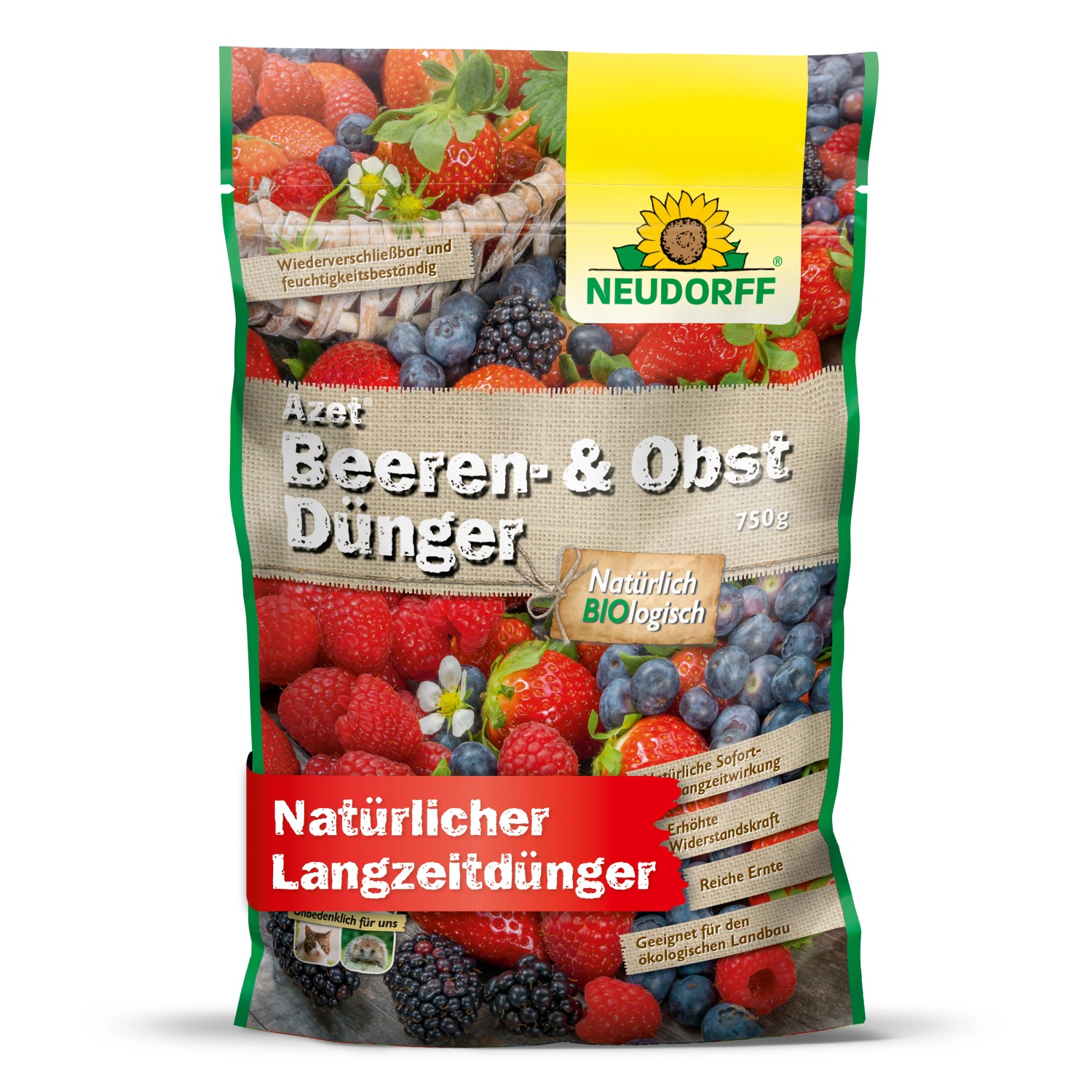 Neudorff Azet Beeren- und Obst-Dünger 750 g günstig online kaufen