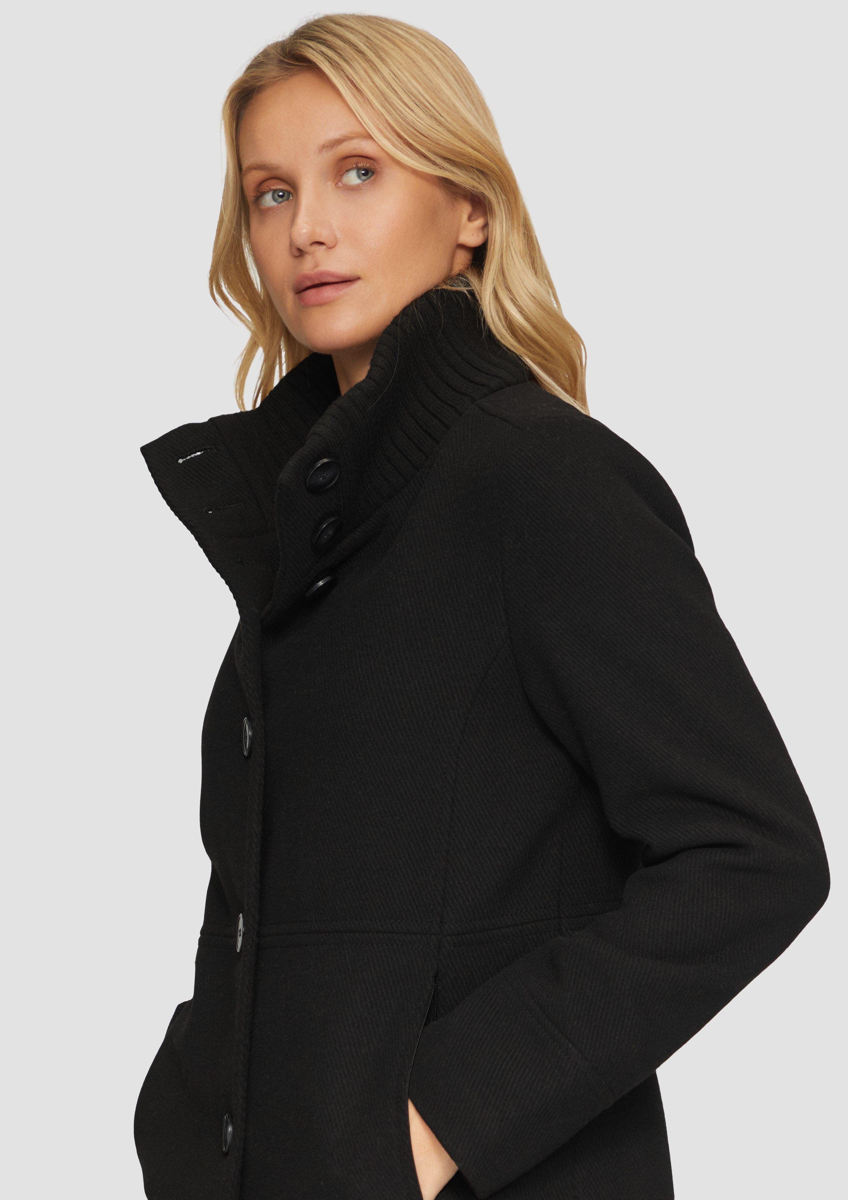 s.Oliver Funktionsjacke Twilljacke mit Strick-Stehkragen und günstig online kaufen