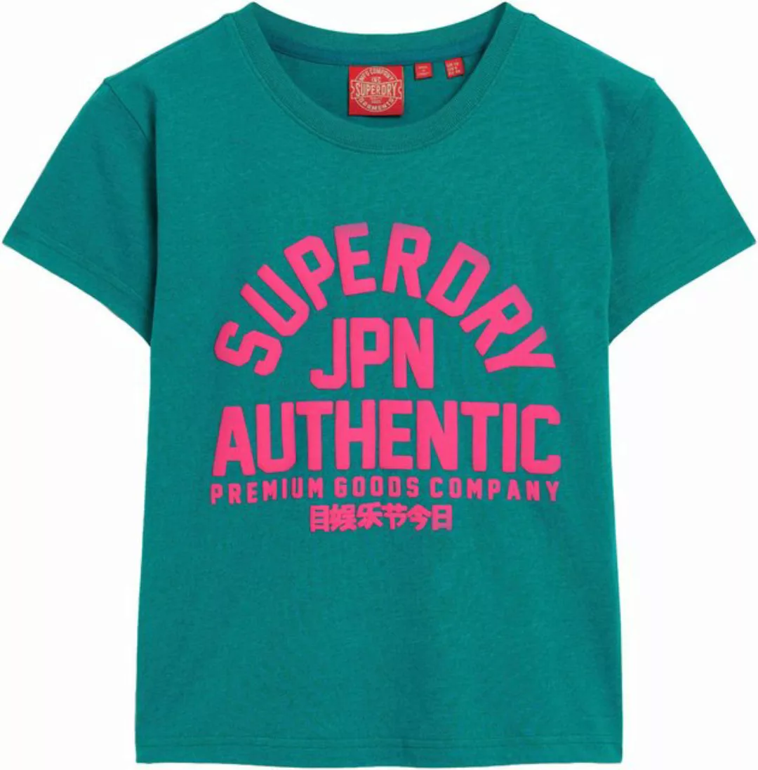 Superdry Print-Shirt PUFF PRINT ARCHIVE FITTED TEE günstig online kaufen