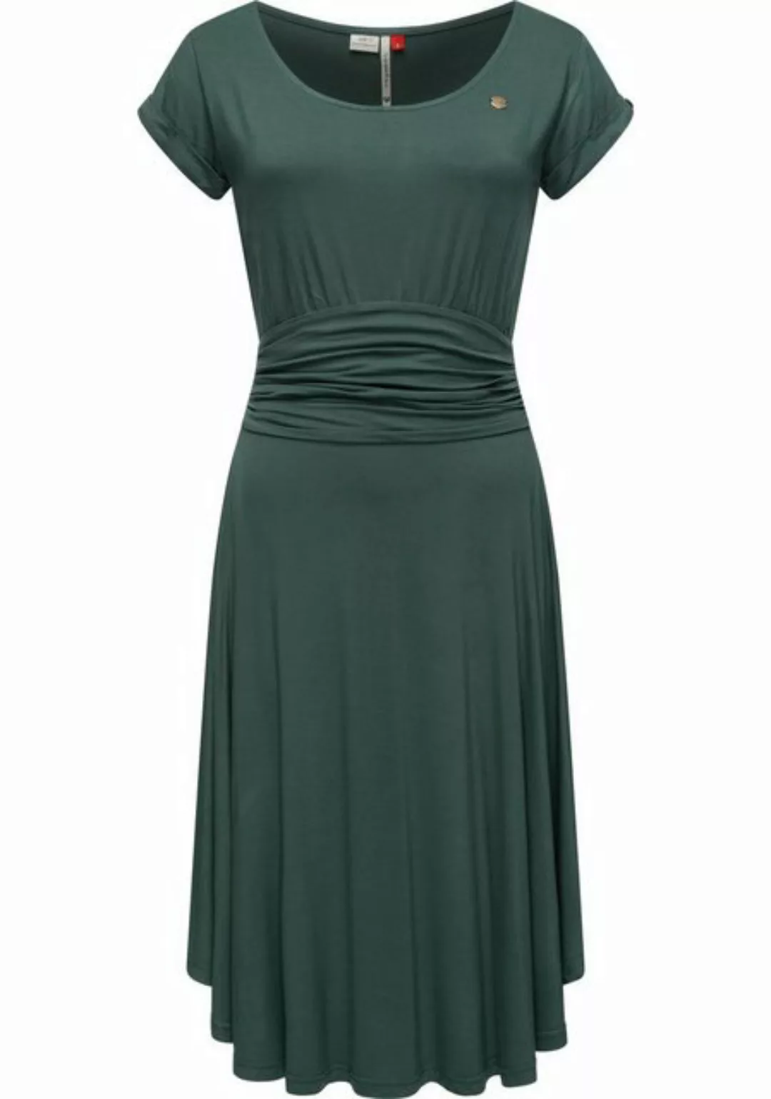 Ragwear Sommerkleid Ivone Solid leichtes Jersey-Kleid in melierter Optik günstig online kaufen