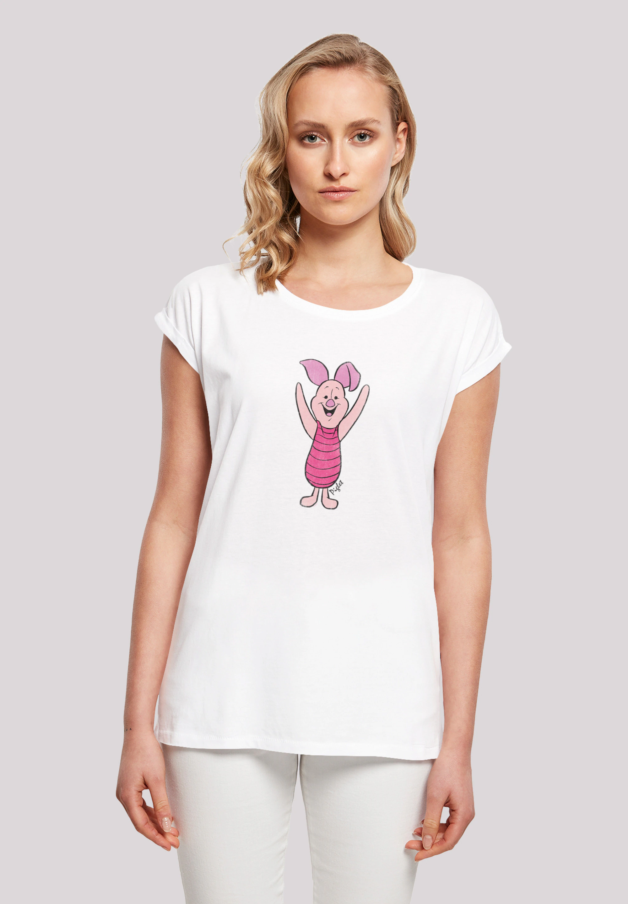 F4NT4STIC T-Shirt "Winnie Puuh Ferkel Piglet Classic", Print günstig online kaufen