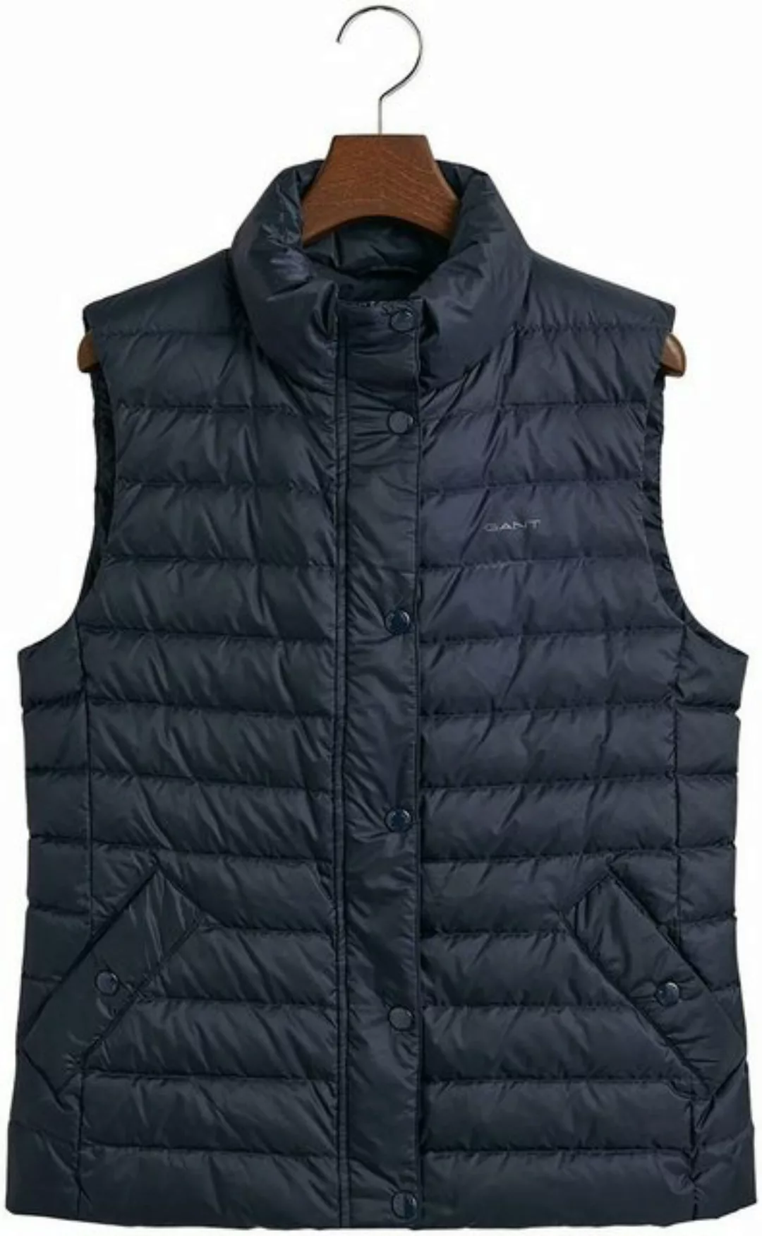 Gant Steppweste LIGHT DOWN VEST mit Logodruck auf der Brust günstig online kaufen