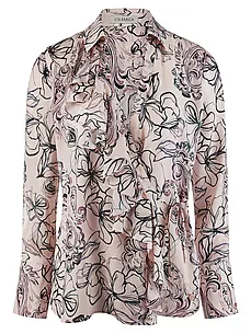 Wickel-Bluse Uta Raasch rosé günstig online kaufen