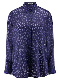 Long-Bluse Peter Hahn blau günstig online kaufen