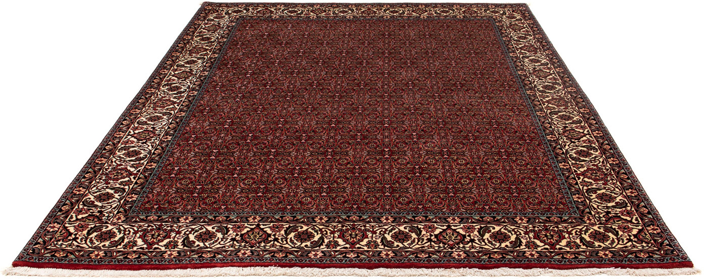 morgenland Orientteppich »Perser - Bidjar - 249 x 202 cm - dunkelrot«, rech günstig online kaufen