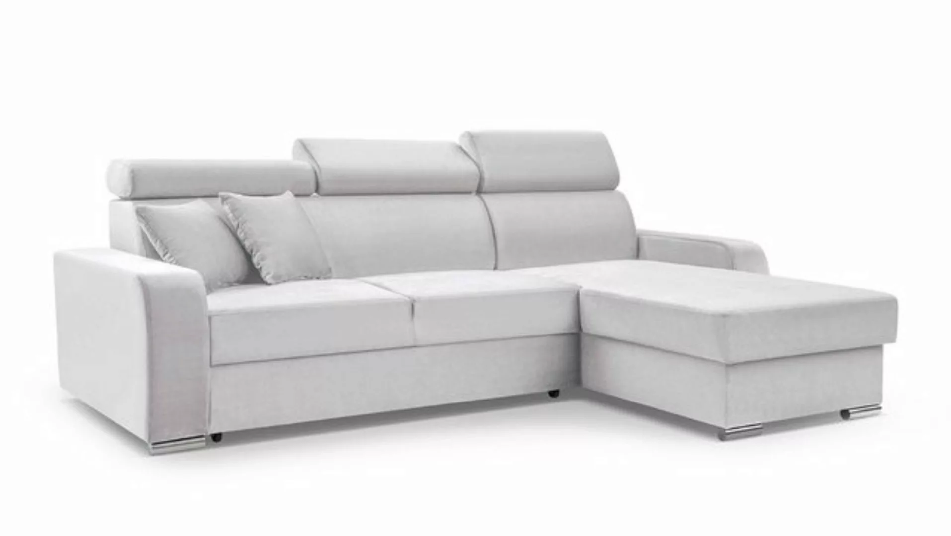 Furnix Ecksofa FRUSCCIO modernes Sofa in L-Form mit Schlaffunktion und Bett günstig online kaufen