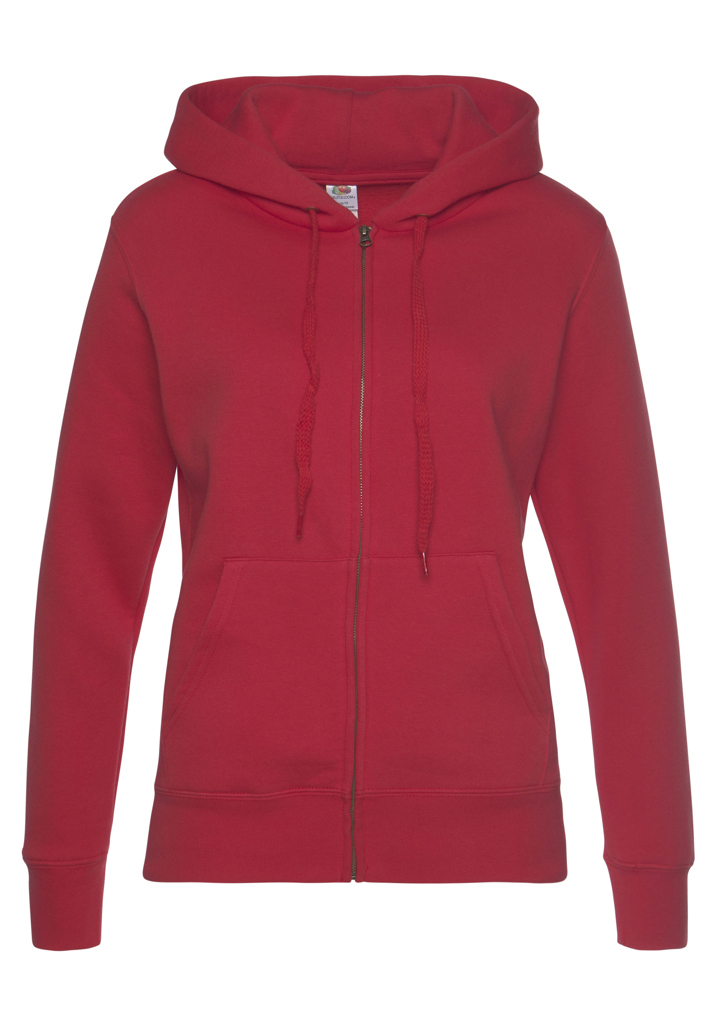 Fruit of the Loom Kapuzensweatshirt "Lady-Fit Premium hooded Sweat Jacket" günstig online kaufen