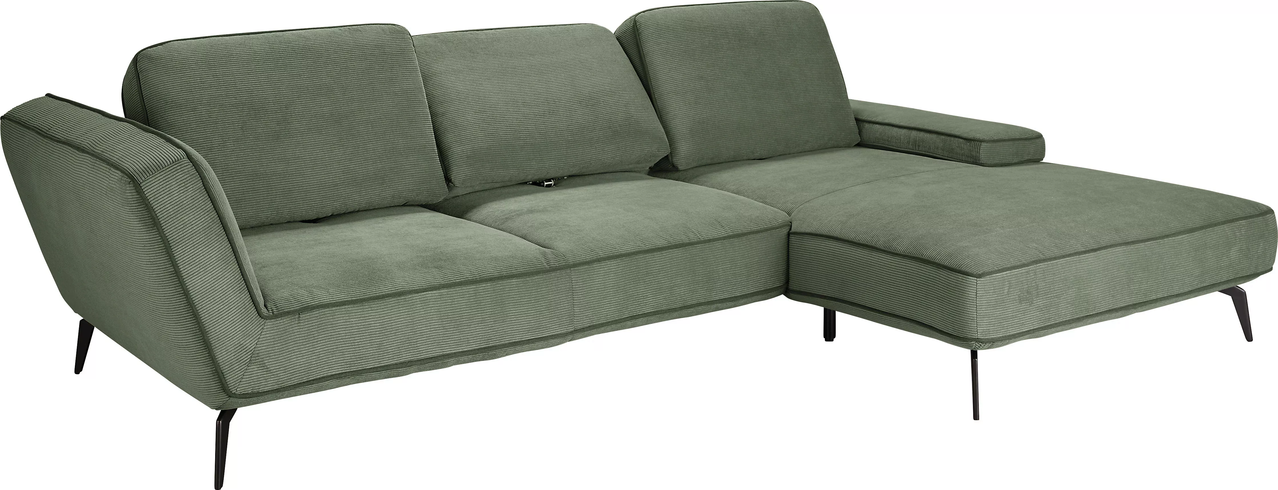 set one by Musterring Ecksofa »SO 4500, Füße schwarz matt, inkl Schwenkrück günstig online kaufen