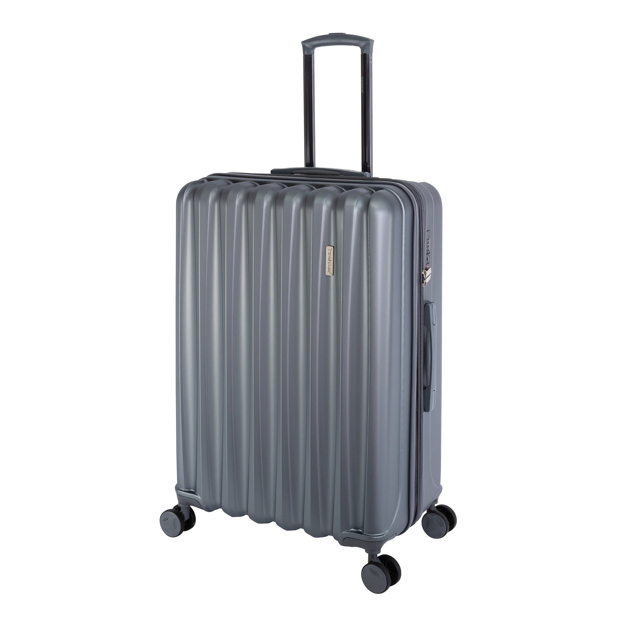 Travelhouse Hartschalen-Trolley Porto, 4 Rollen, Dehnfalte günstig online kaufen