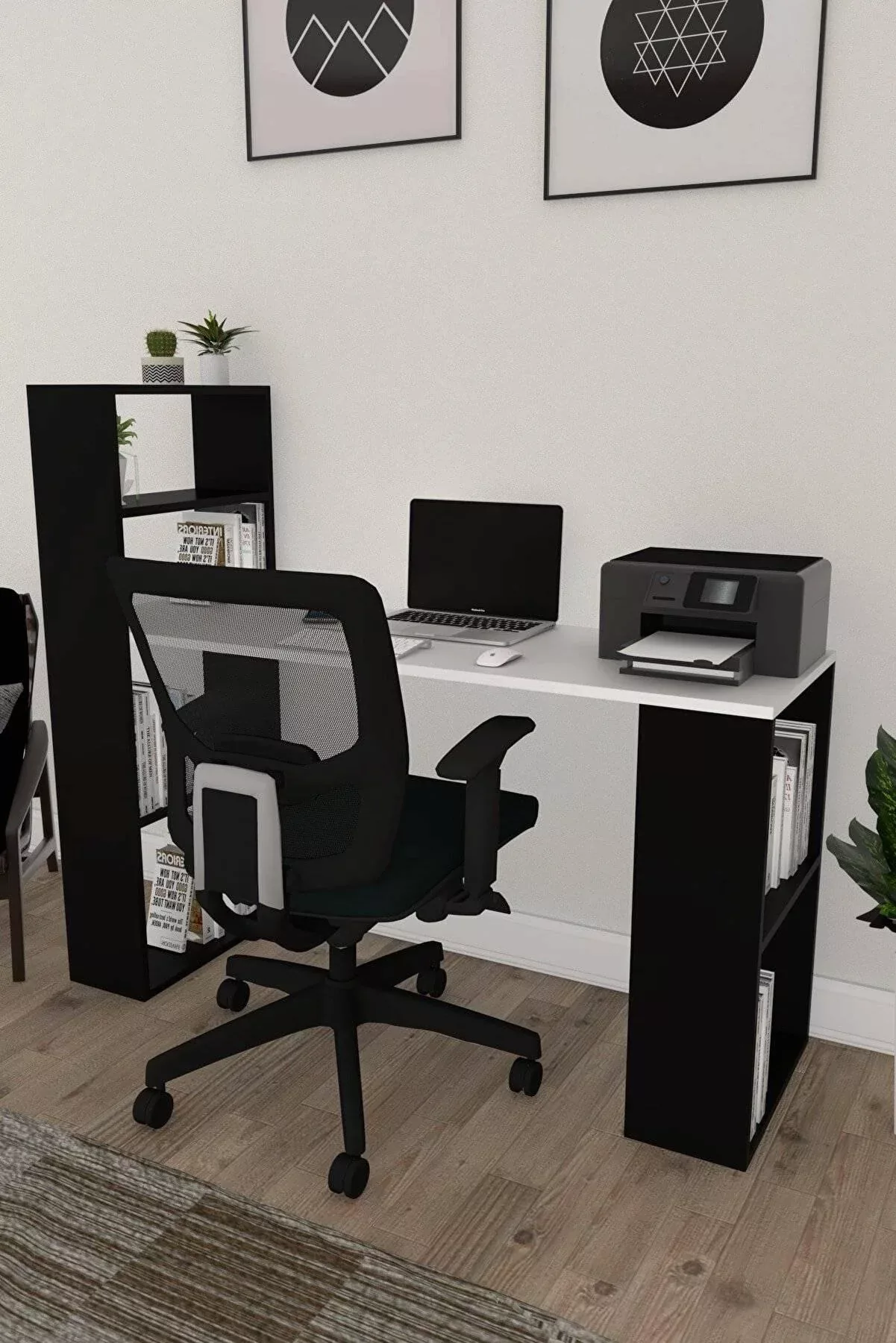 | Sima Schreibtisch mit Schrank günstig online kaufen