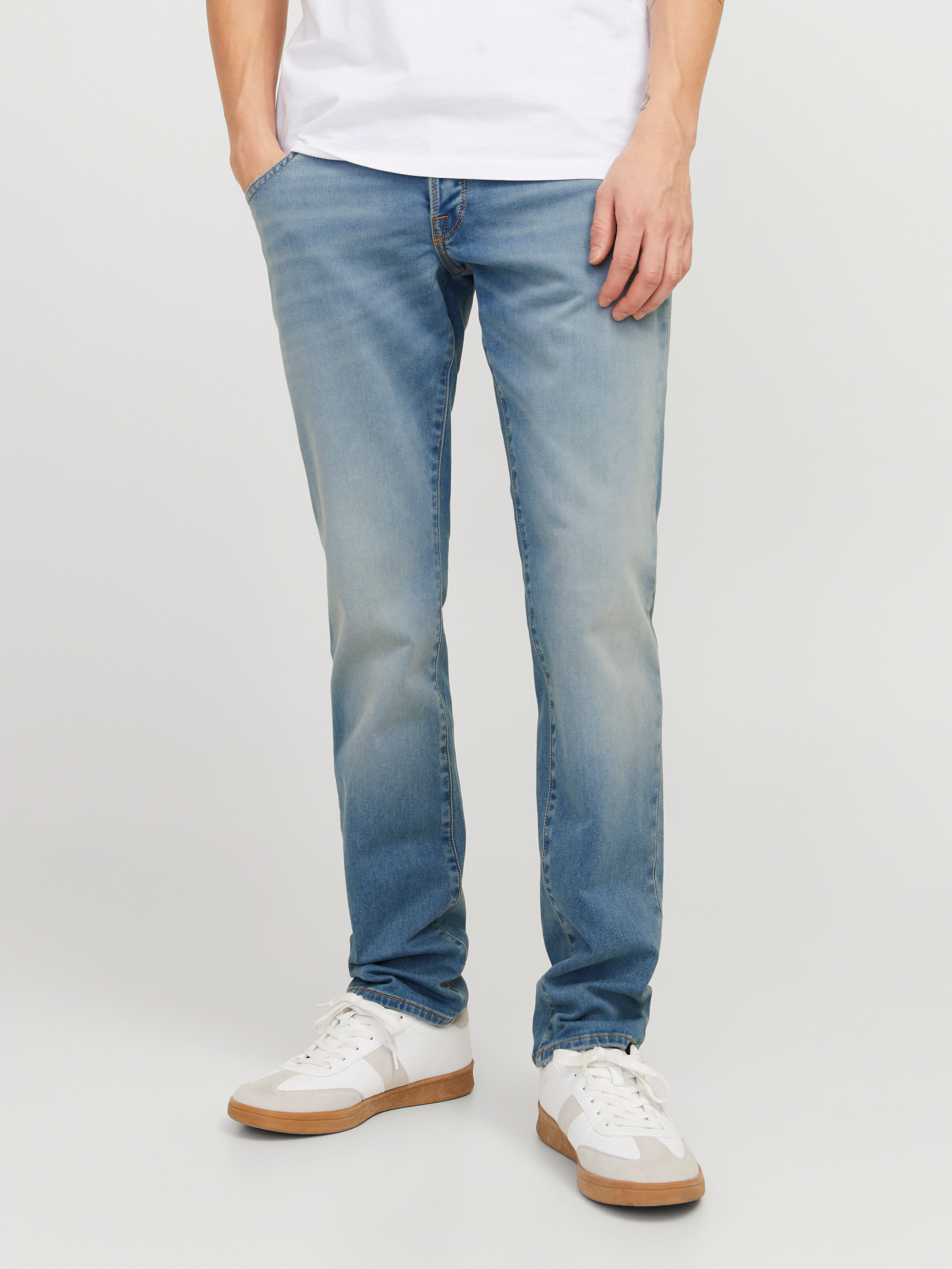 Jack & Jones Tapered-fit-Jeans JJIMIKE JJFOX günstig online kaufen