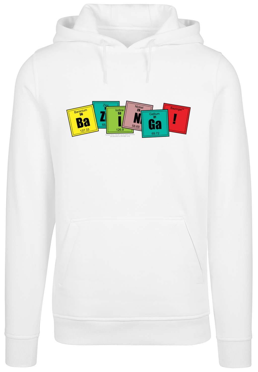 F4NT4STIC Sweatshirt "Big Bang Theory Bazinga", Herren,Premium Merch,Slim-F günstig online kaufen
