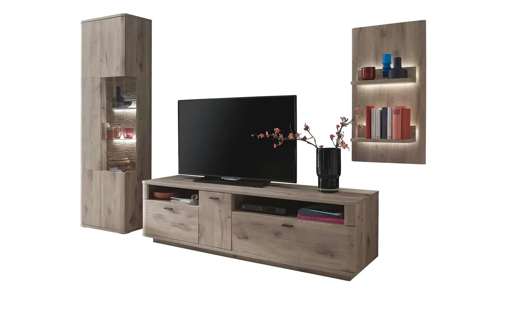 uno Wohnkombination  Prato ¦ Maße (cm): B: 240 H: 199 T: 50.0 Kommoden & Si günstig online kaufen