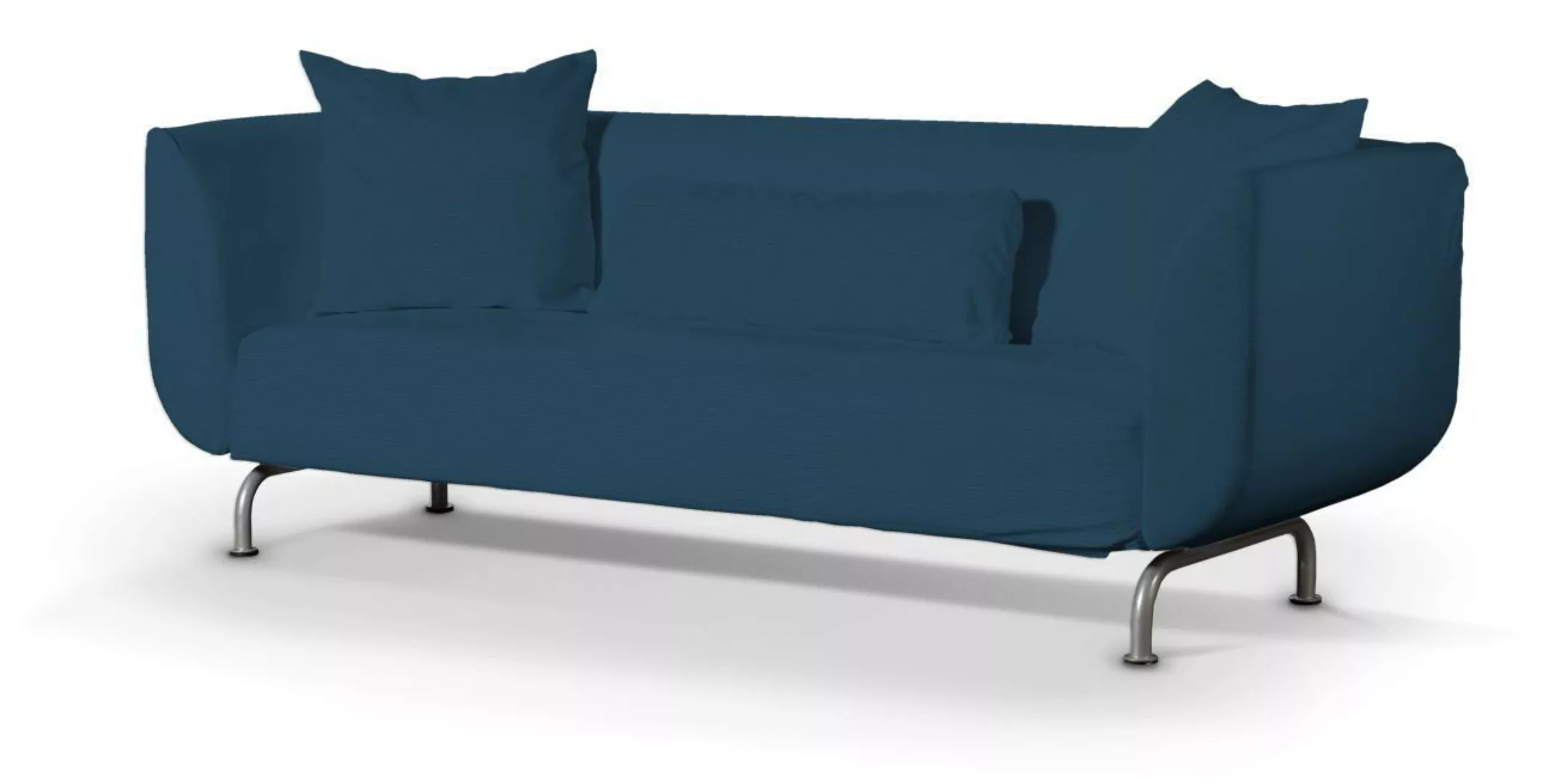 Bezug für Strömstad 3-Sitzer Sofa, marinenblau , Bezug für Sofa Stromstad 3 günstig online kaufen