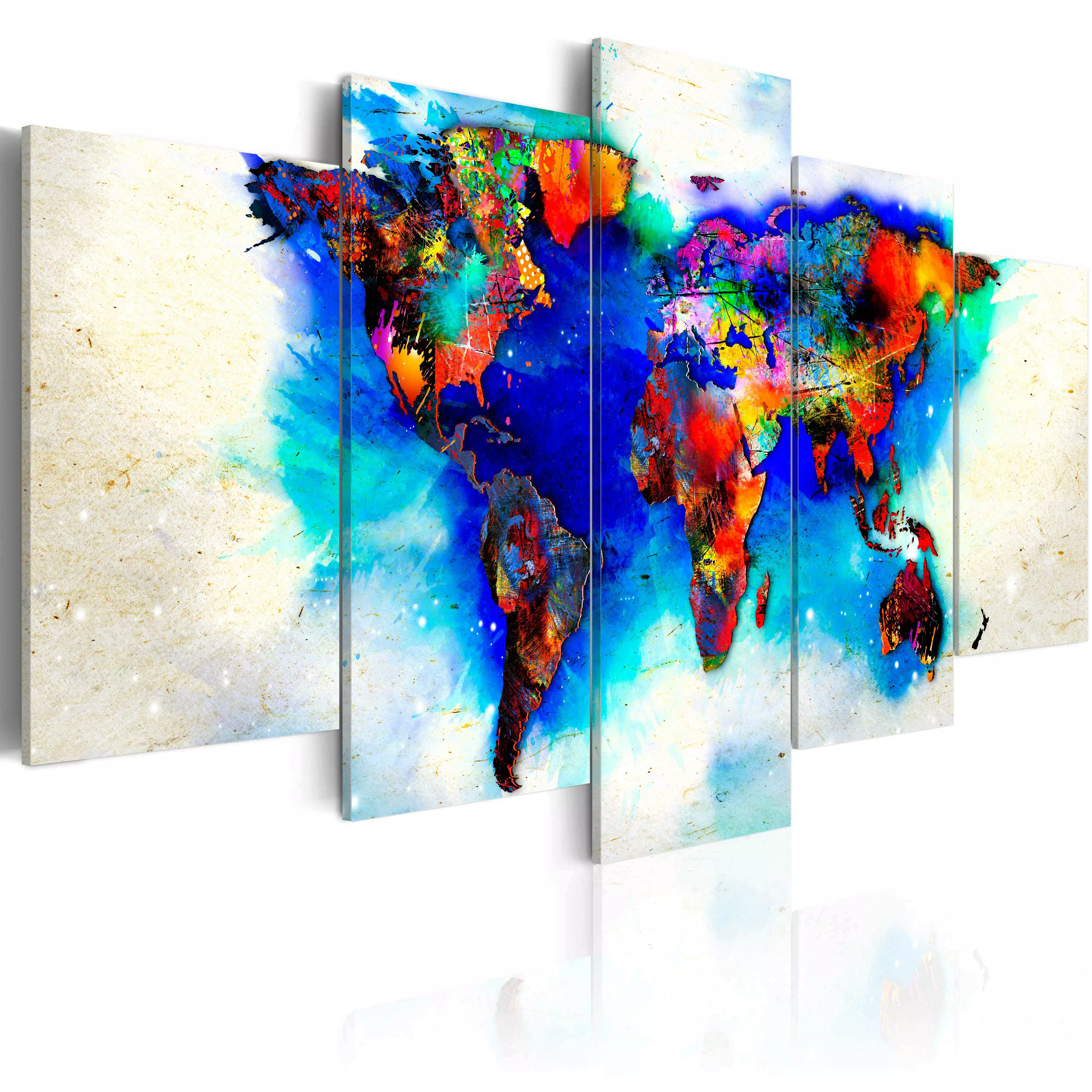 Wandbild - All colors of the world günstig online kaufen