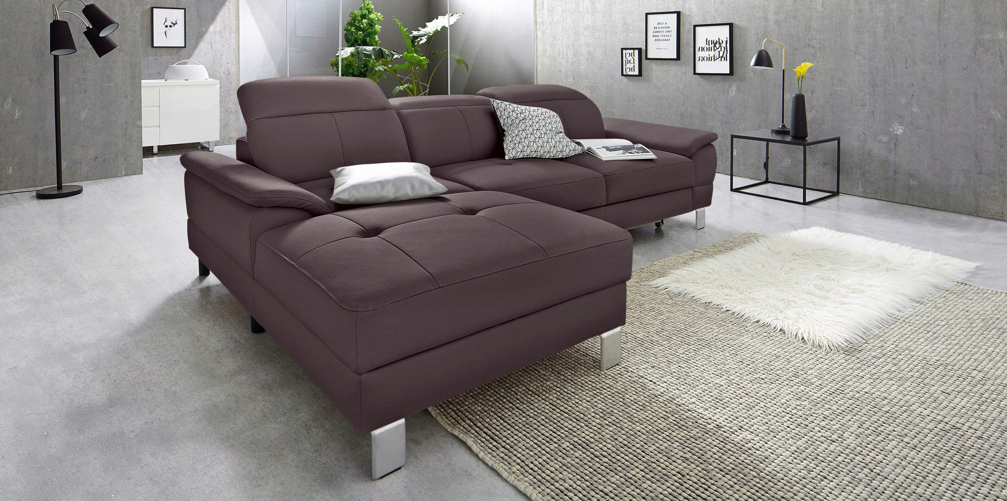 exxpo - sofa fashion Ecksofa »Mantua 2« günstig online kaufen