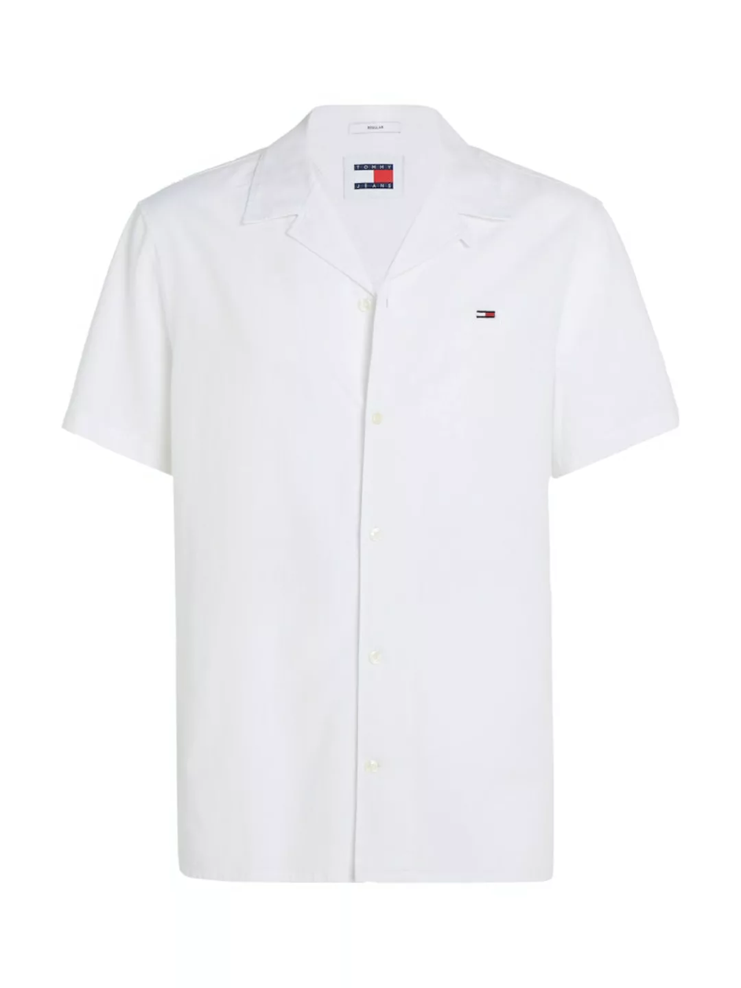 Tommy Jeans Kurzarmhemd "TJM LINEN BLEND CAMP SHIRT EXT" günstig online kaufen