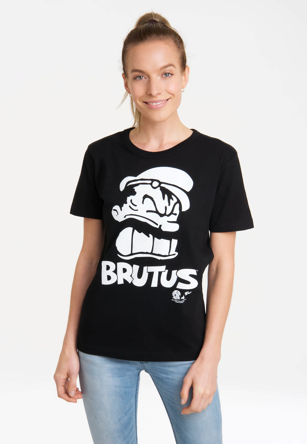 LOGOSHIRT T-Shirt "Popeye - Bluto Portrait", mit lizenziertem Print günstig online kaufen