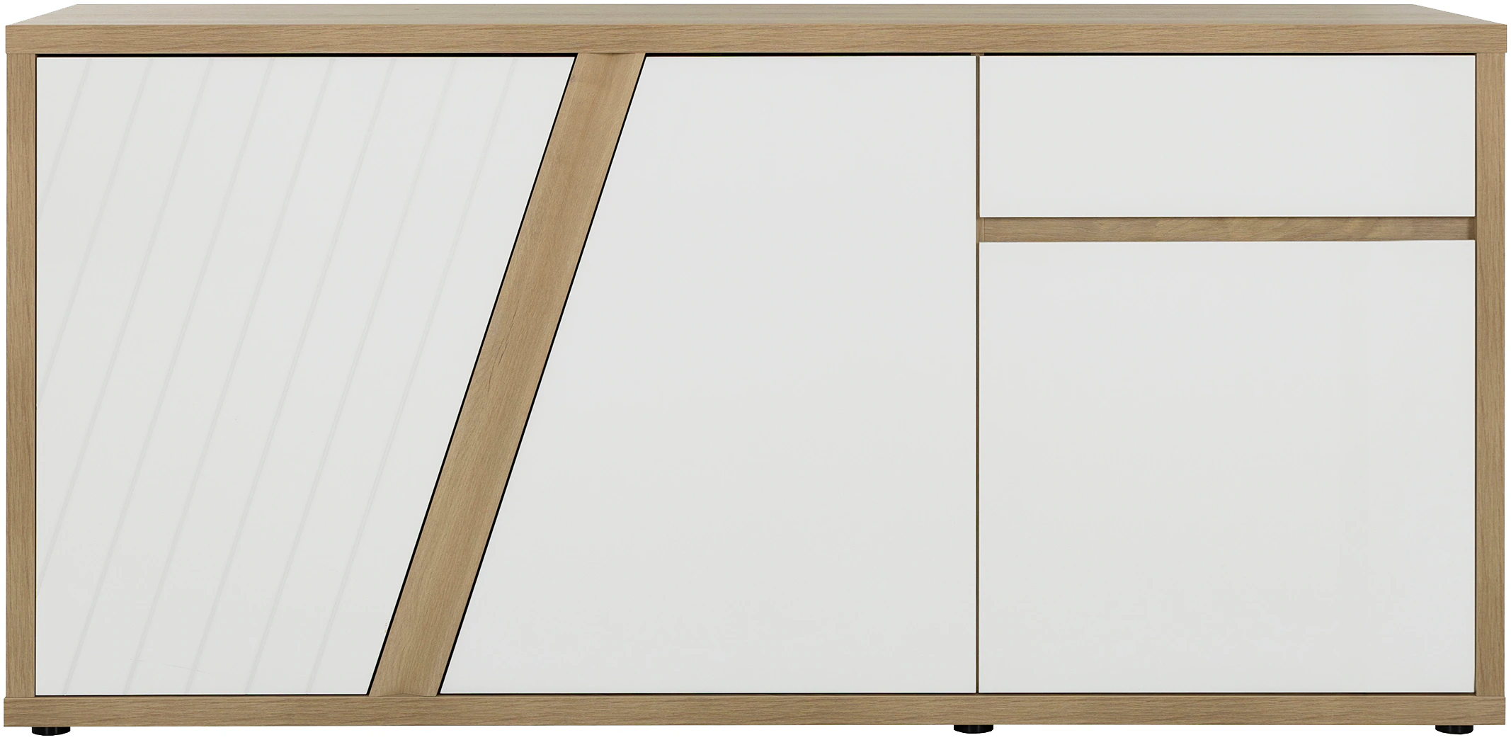 Gami Sideboard "EPURA", Sideboard 3 Türen 1 Schublade günstig online kaufen