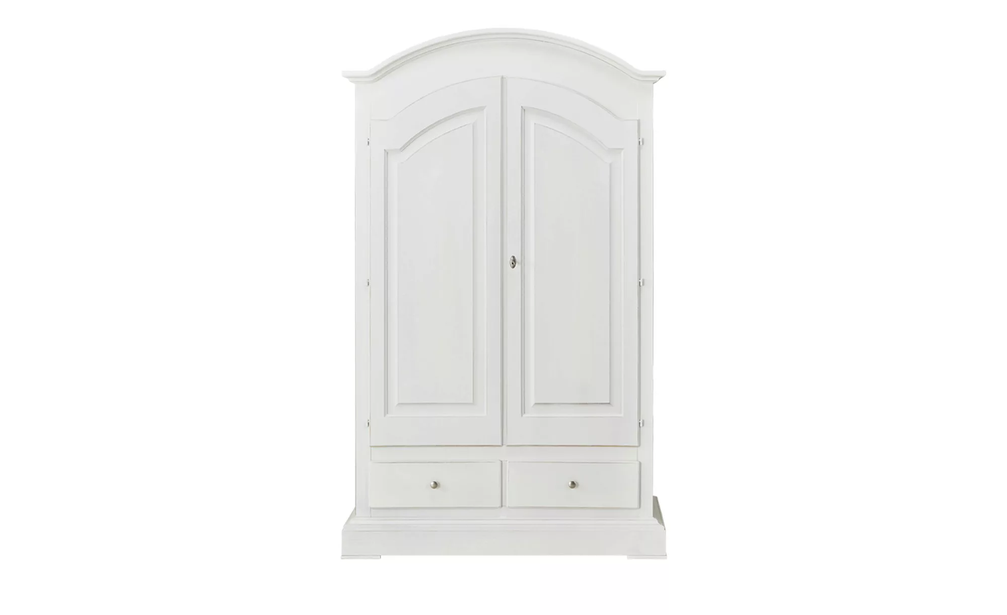 Dielenschrank - weiß - 125 cm - 202 cm - 63 cm - Garderoben & Kleiderstange günstig online kaufen