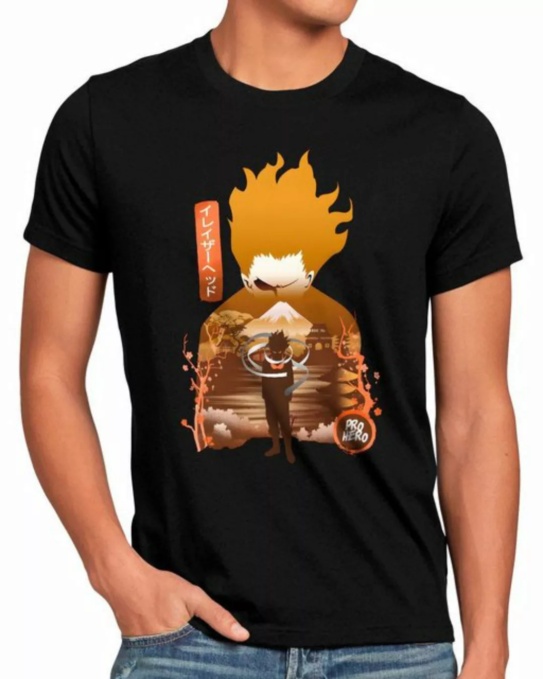 style3 Print-Shirt Herren T-Shirt Eraser Head anime manga my hero academia günstig online kaufen