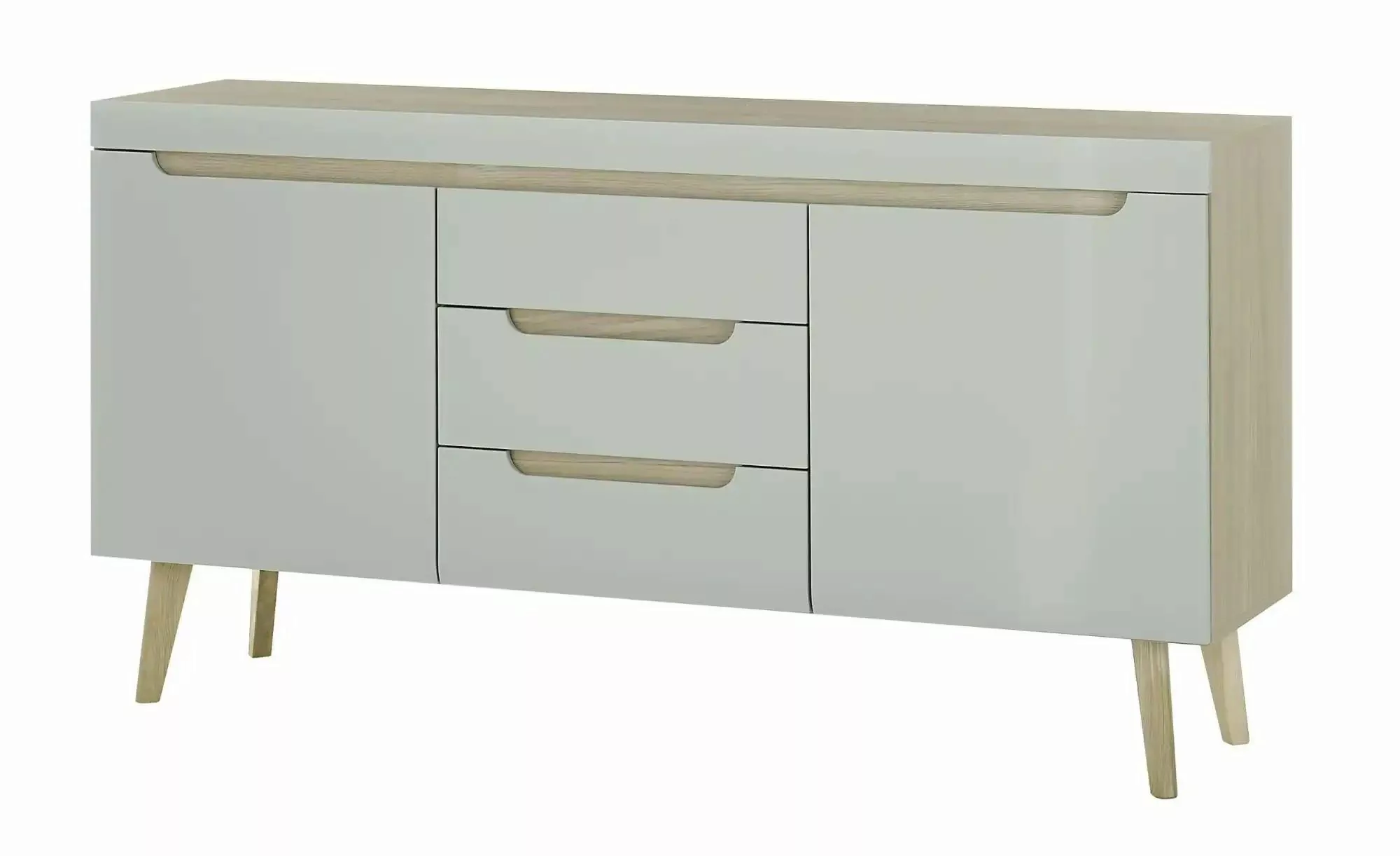 Sideboard  Malaren ¦ grün ¦ Maße (cm): B: 160 H: 83 Kommoden & Sideboards > günstig online kaufen