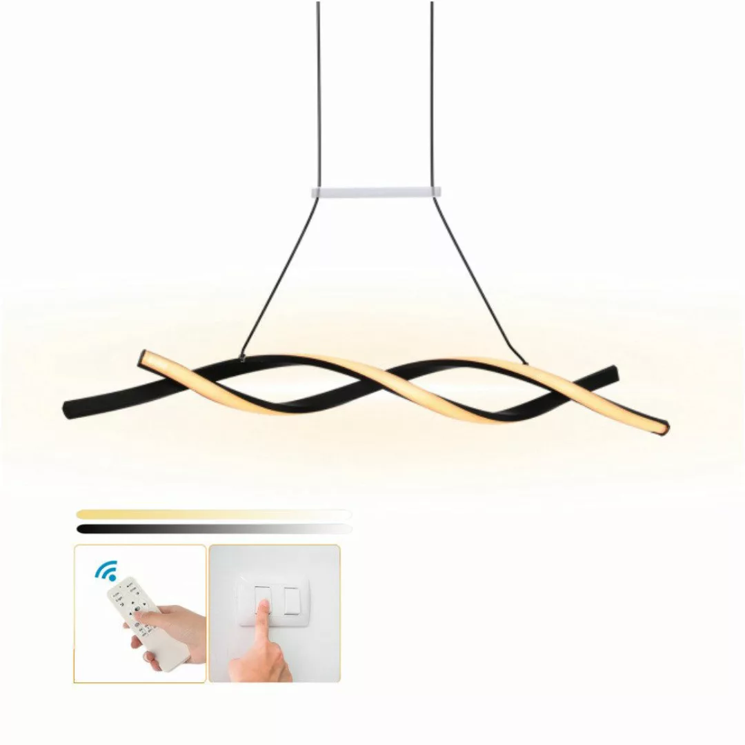 OULENBIYAR LED Pendelleuchte 24W Esstisch Hängeleuchte, günstig online kaufen