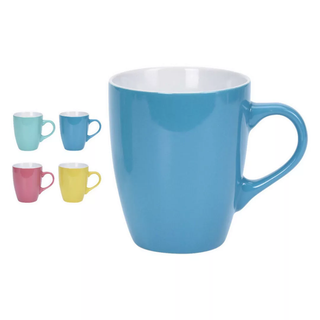 Kaffeebecher multicolor Steinzeug 4 tlg. günstig online kaufen