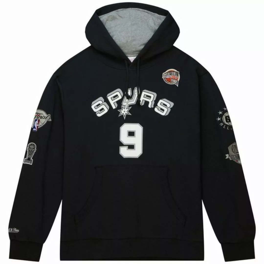 Mitchell & Ness Kapuzenpullover Tony Parker San Antonio Spurs HALL OF FAME günstig online kaufen