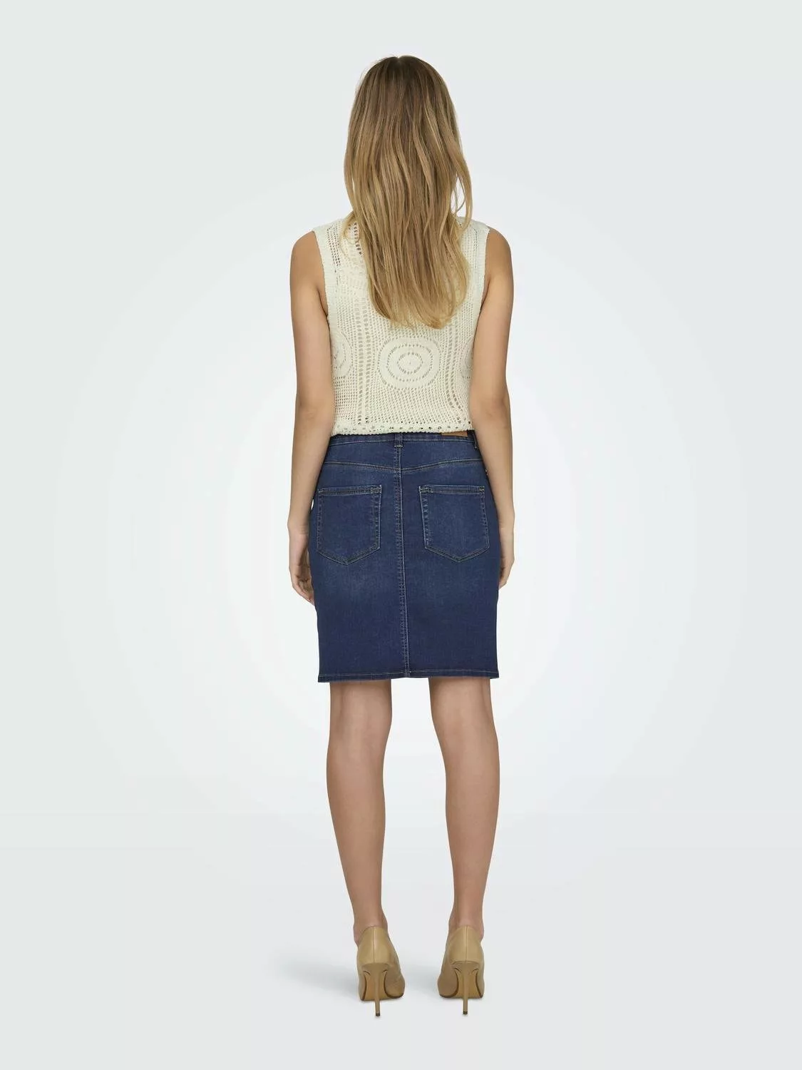 ONLY Jeansrock "ONLROYAL HW FRONT YOKE SKIRT DNM PIM" günstig online kaufen