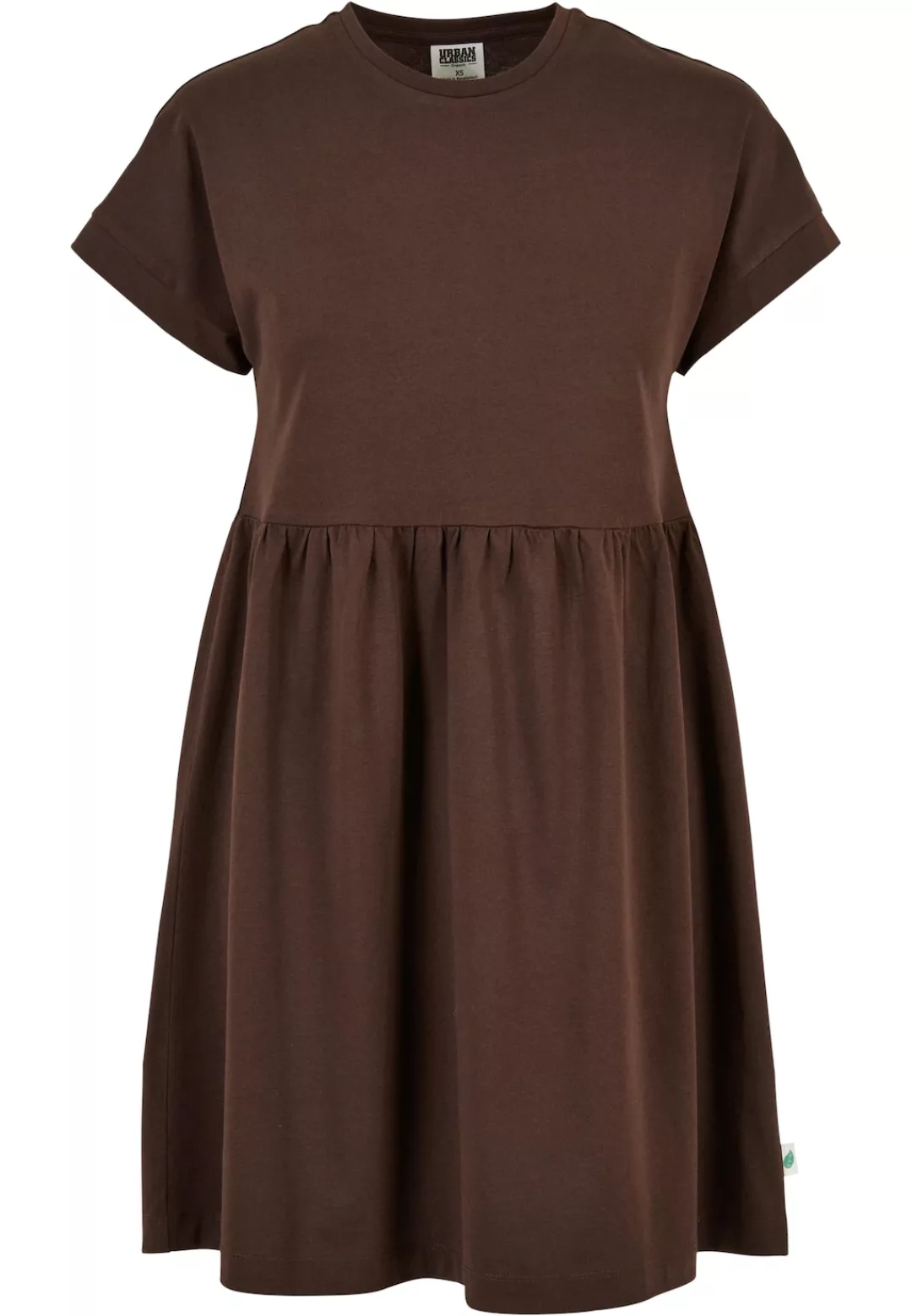 URBAN CLASSICS Stillkleid Damen Ladies Organic Empire Valance Tee Dress (1- günstig online kaufen